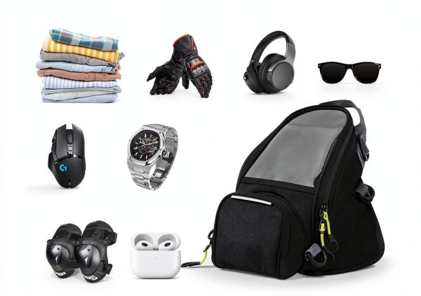 Gasedin Motorcycle Tank Bag Oxford Cloth Waterproof-5