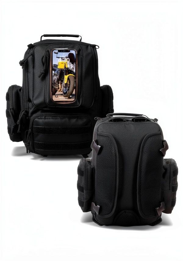 Motorcycle Tank Bag Freedom Fueled Oxford Nylon-2