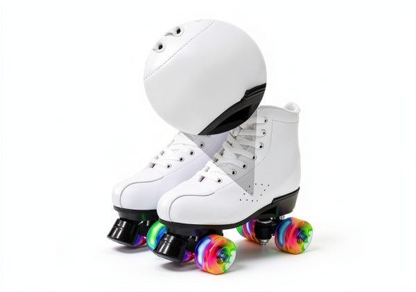 wiwiy Roller Skates Women Men PU Leather-3