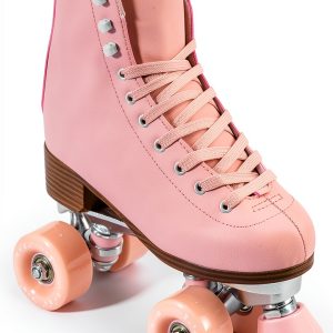 Pink Roller Skates TUOSAMTIN Aluminum Outdoor-0