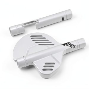 UFO PLAST Powersports Disc Guards White 041-0