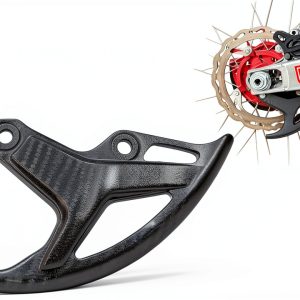 OTOM Carbon Fiber Rear Brake Disc Cover Guard-0