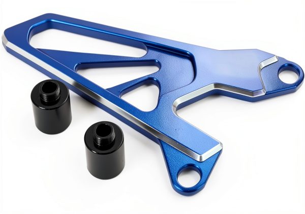 JFG RACING Rear Disc Guard for YZ250/450 Dirt Bikes Aluminum Blue-2