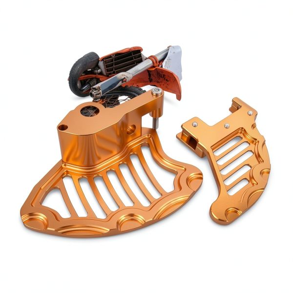 Brake Rotor Disc Cover NICECNC Aluminum Anodized Protection-4
