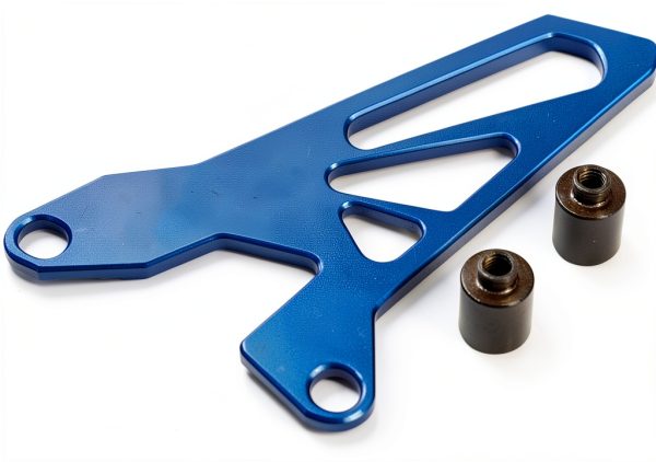 JFG RACING Rear Disc Guard for YZ250/450 Dirt Bikes Aluminum Blue-4