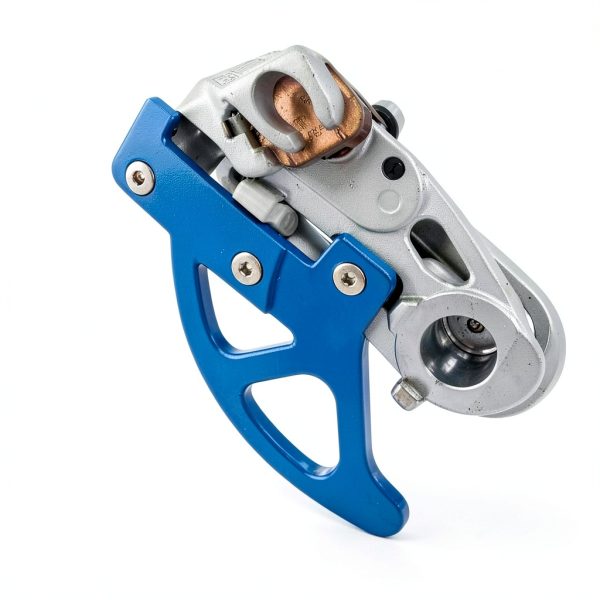 Rear Brake Disc Guard Power Parts Blue Aircraft Aluminium Glossy-3