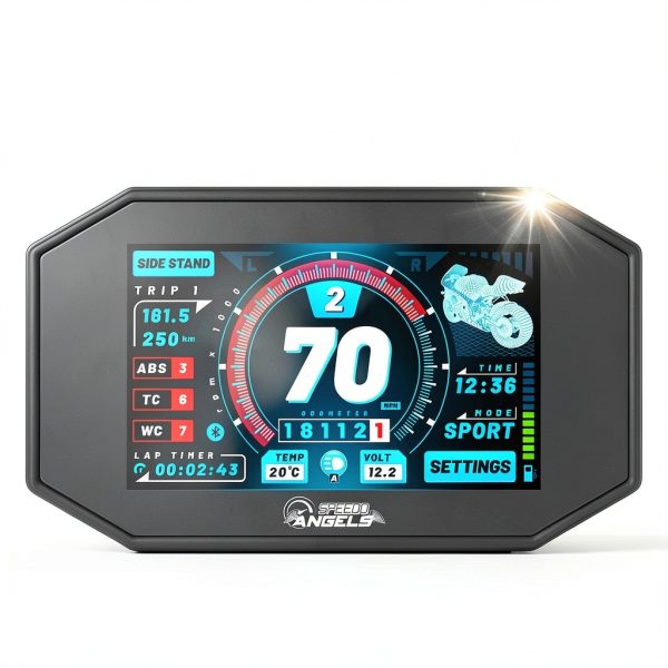 Speedo Angels Nano Glass Dashboard Protector for CBR650R 2024 Pack-3
