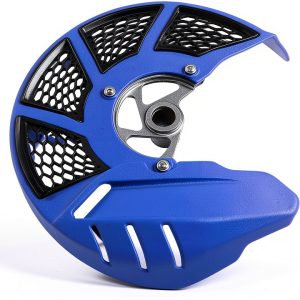 GMCCHENG Disc Guard Blue Plastic Aluminum Front Guard for EXC 101-0