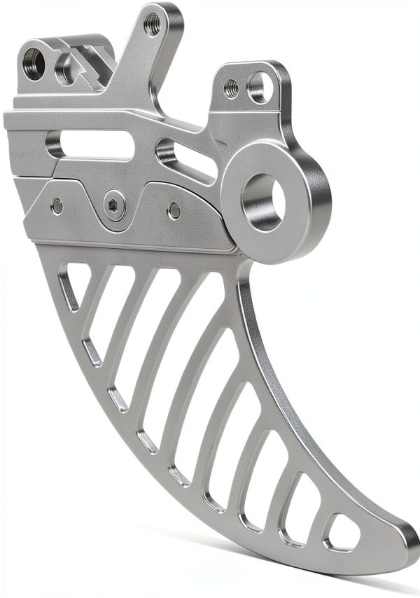 Brake Disc Guard for Sur Ron Ultra Bee TOFR Anodized Aluminium-2