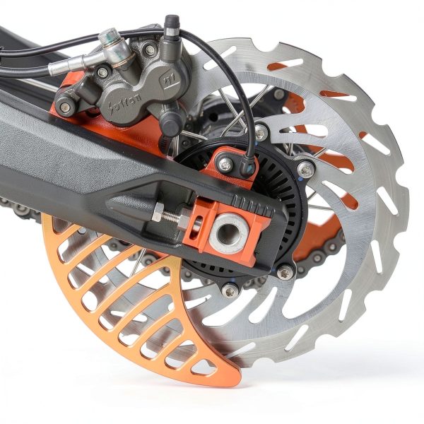 Brake Disc Guard for Sur Ron Ultra Bee TOFR Anodized Aluminium-4