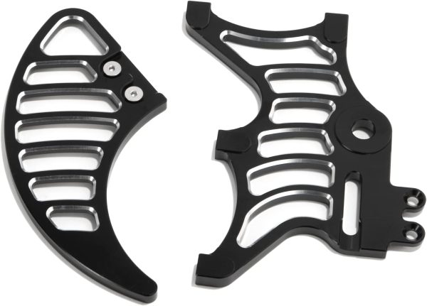 TOFR Dual Brake Caliper Mount Disc Protector for SUR-RON Light Bee X for Segway X160 X260 for Talaria XXX/Talaria Sting MX3 / R MX4 for Eride pro ss-3