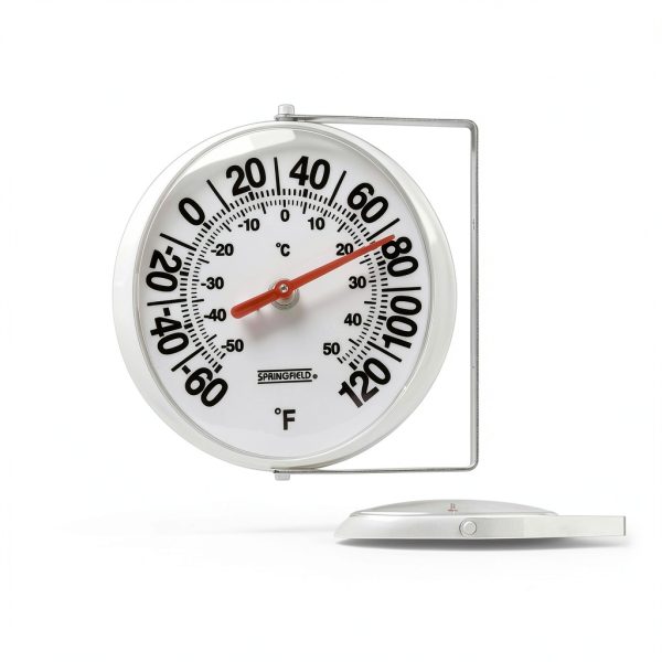 Springfield Big and Bold Thermometer Mounting Bracket, White 5.25in-2