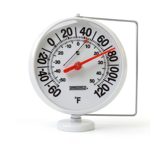 Springfield Big and Bold Thermometer Mounting Bracket, White 5.25in-1